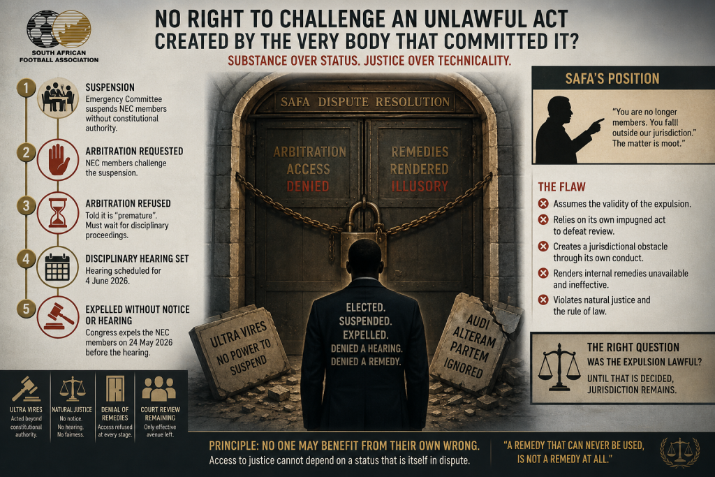 Access to Arbitration Denied - The Contradictions in SAFA's Response 2