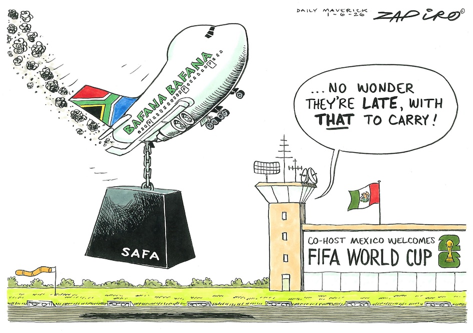 Bafana Bafana's Plane Weighed Down By Heavy SAFA Weight
