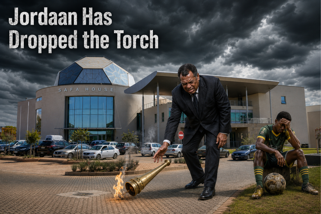 Jordaan Has Dropped the Torch 1