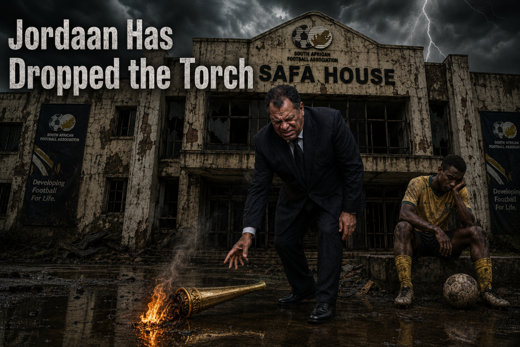 Jordaan Has Dropped the Torch 2
