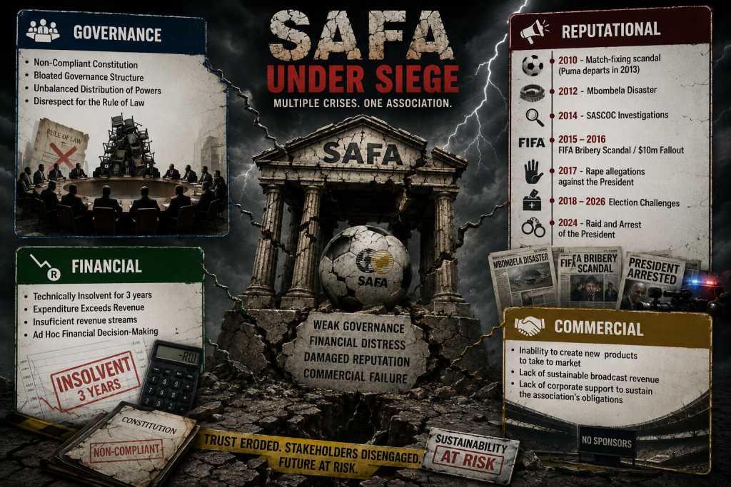 SAFA's Multiple Crises