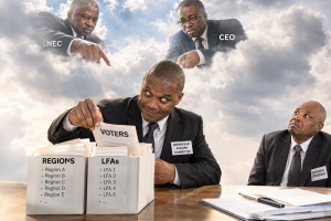 Image of Membership Affairs Fixing a Regional Election Image of Membership Affairs Fixing a Regional Election