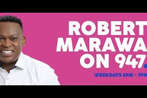 Robert Marawa on 947 Poster Robert Marawa on 947 Poster